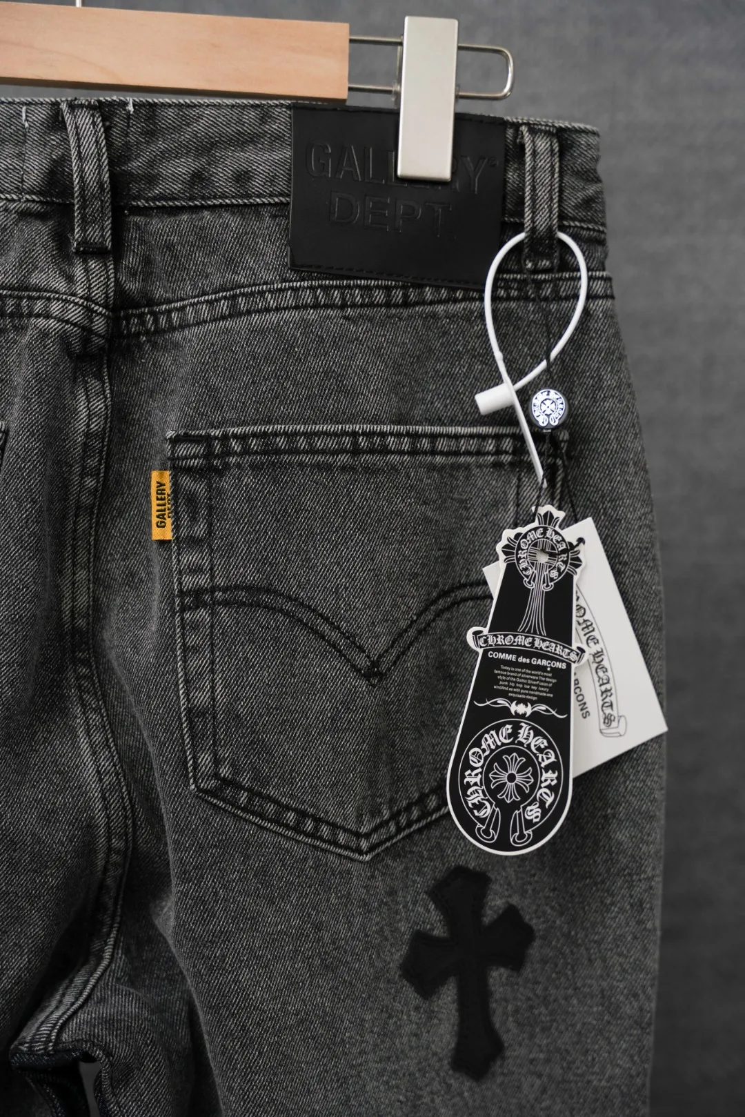 ：S 022 & Chrome Hearts Same Style ：Gray Size：28 30 32 34 （S-XL)
